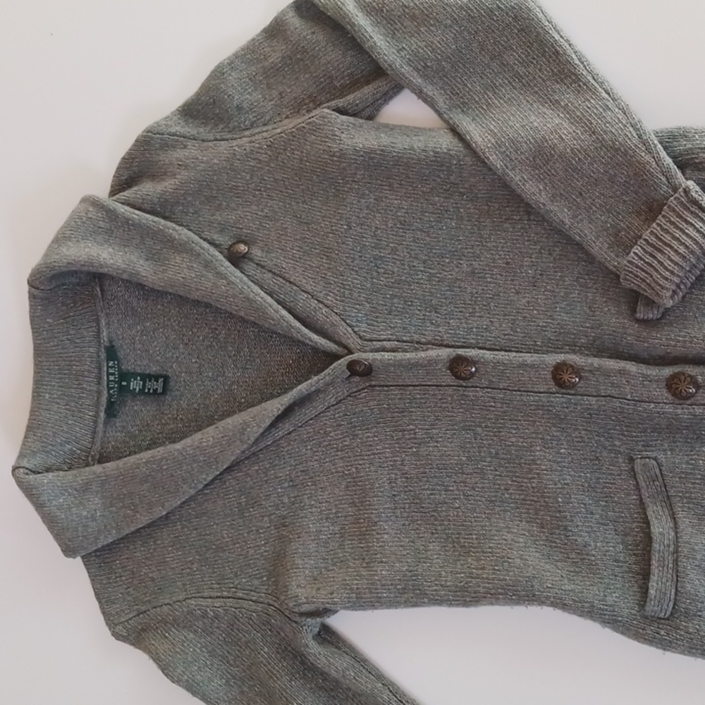Vintage Ralph Lauren Cardigan - Picture 3 of 14